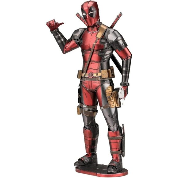 Metal Earth Marvel Comicss Deadpool Model Kit Steel Model MMS326 - Picture 6 of 7